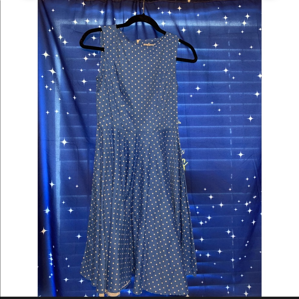 Grace Karin Boatneck Sleeveless Vintage Tea Dress